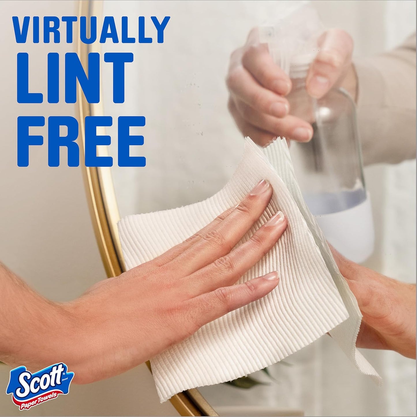 Scott Paper Towels, Task Size, 30 Family Double Rolls, 119 Sheets per Roll