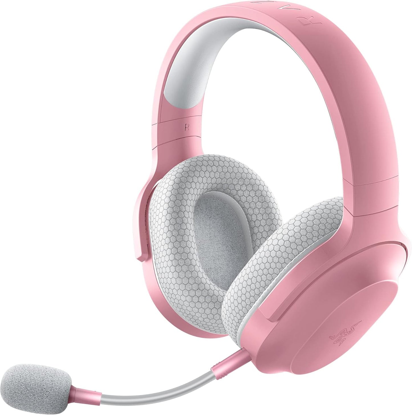 Razer Barracuda X Wireless Gaming & Mobile Headset, Quartz Pink | 2.4Ghz + Bluetooth, Lightweight, 40Mm Drivers, Detachable Mic, 50 Hr Battery