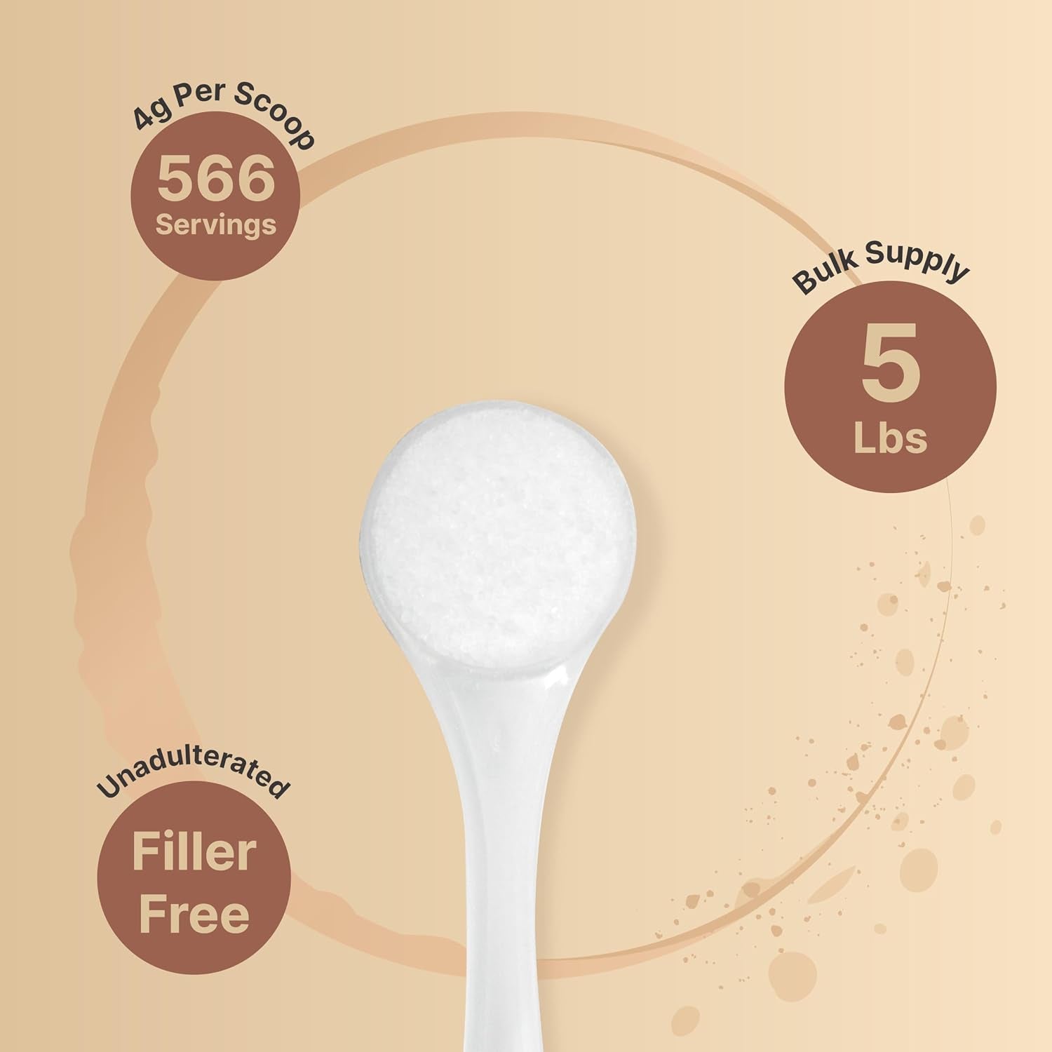 Xylitol Sweetener, 5Lbs | Natural Birch Crystal Source – 1:1 Sugar Substitute – Sweet Flavor with No Erythritol – Low Calorie & Glycemic Impact – Sugar Free, No Aftertaste, Non-Gmo