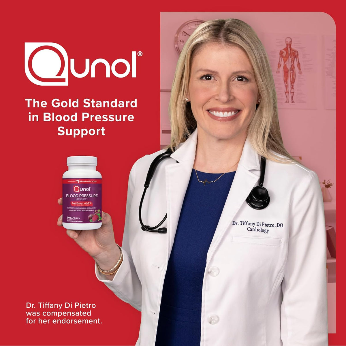 Blood Pressure Support, 3 in 1 Beets + Coq10 + Grape Seed Extract, Beet Root Capsules That Supports Healthy Blood Circulation & Heart Healthy Energy, 60 Count (Pack of 1)