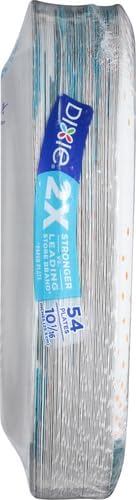 Dixie Large Paper Plates 10 Inch, 150 Ct Disposable Paper Plate Pack