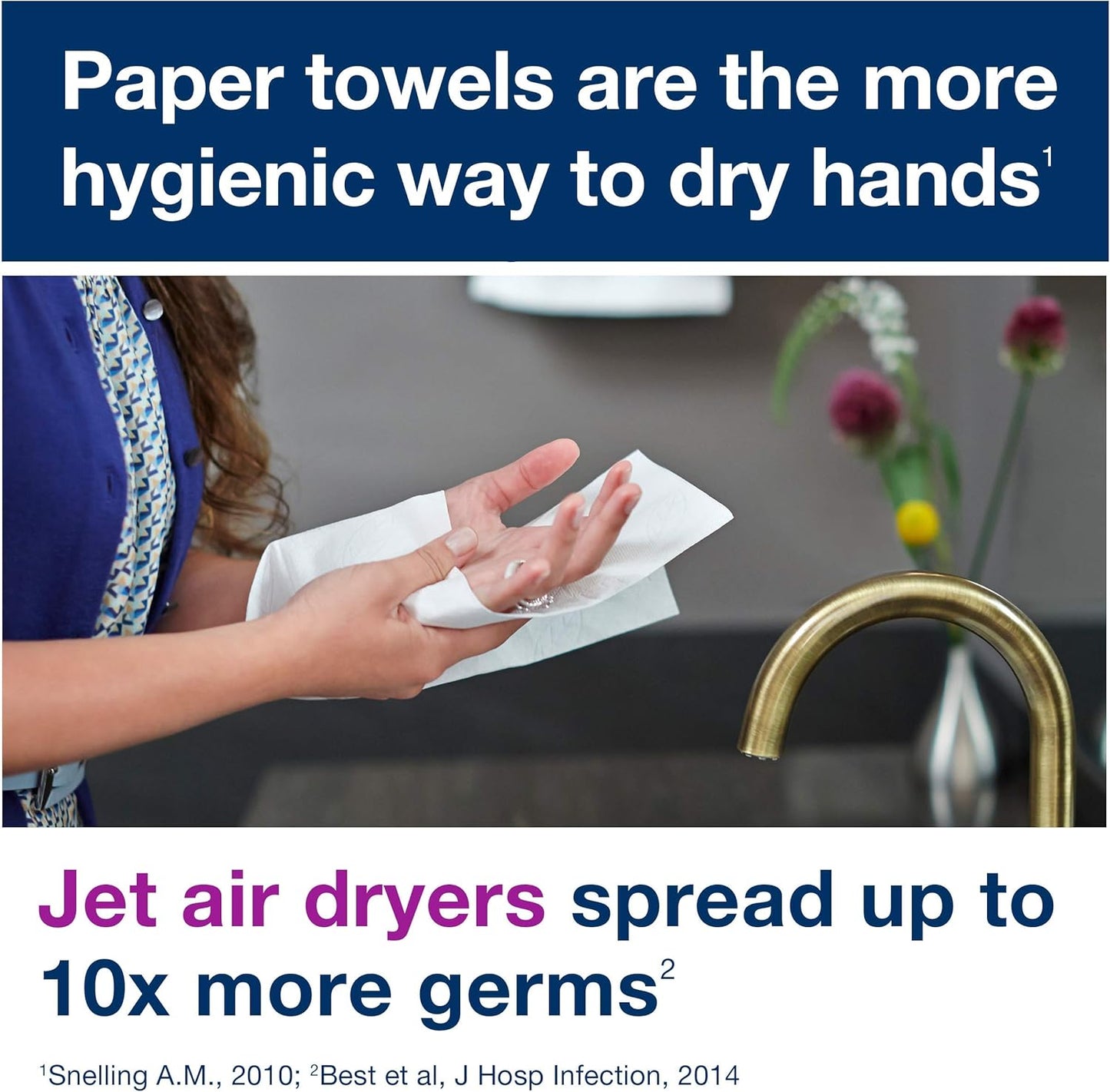 Multifold Hand Towel, Natural, 100% Recycled, FSC Certified, Compatible with H2 Dispensers, 16 Packs X 250 Sheets (MK520A) | 1-Ply Paper, 100% Recycled Fiber, 250 per Bundle, H2 Dispenser Compatible, Touch Free Dispensing, 9.5 X 9.1 In