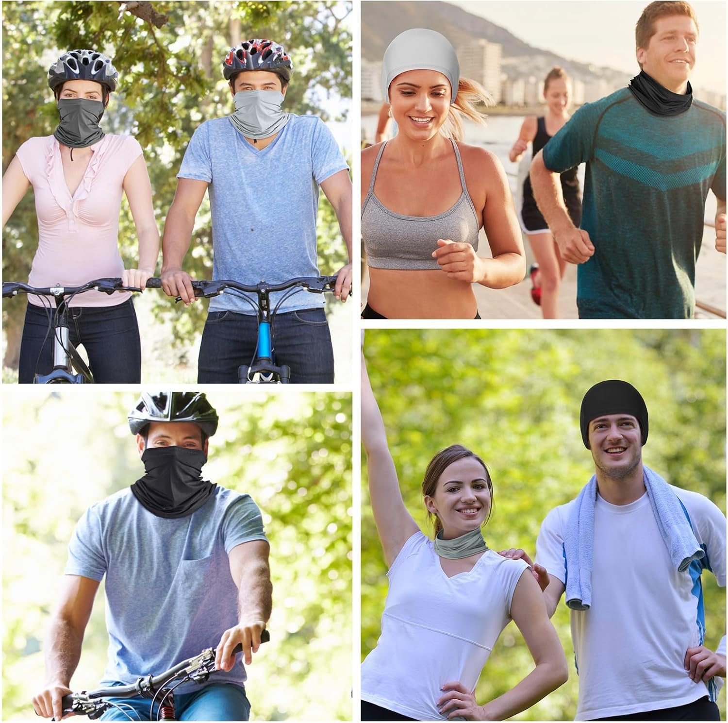 Summer UV Protection Cooling Neck Gaiter | Sunscreen Breathable Face Scarf Bandana Mask Neck Gaiter for Outdoor Fishing Hiking Camping