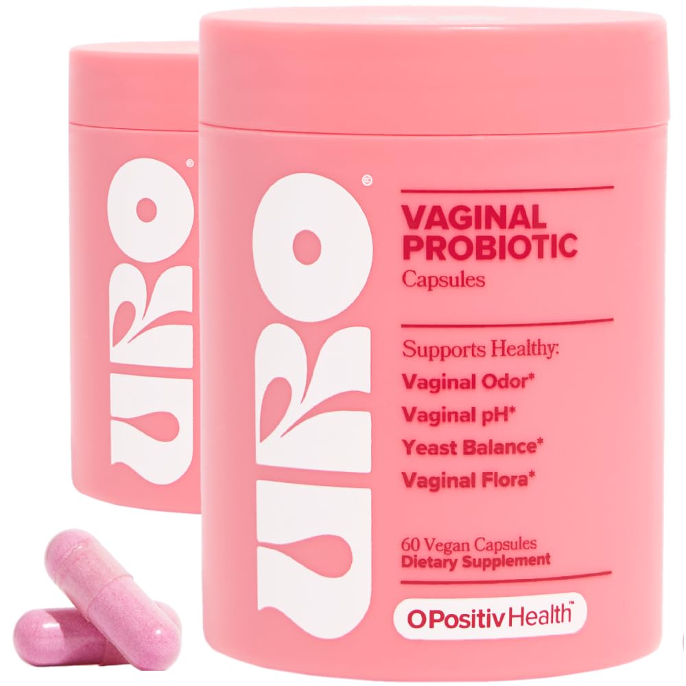 URO Vaginal Probiotics for Odor, Flora & pH Balance – 1-Month Supply