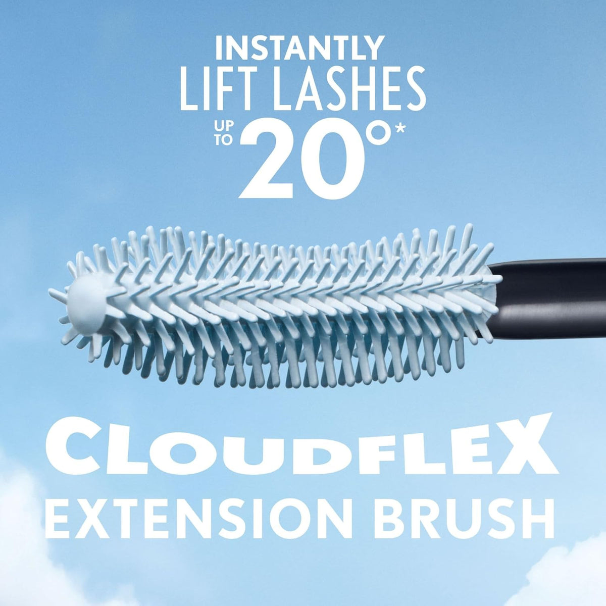 Lash Blast Supercloud, 800 Super Black, Mascara, Long-Lasting, No Clump or Smudge, Doesn'T Flake, Vegan, 0.33Oz