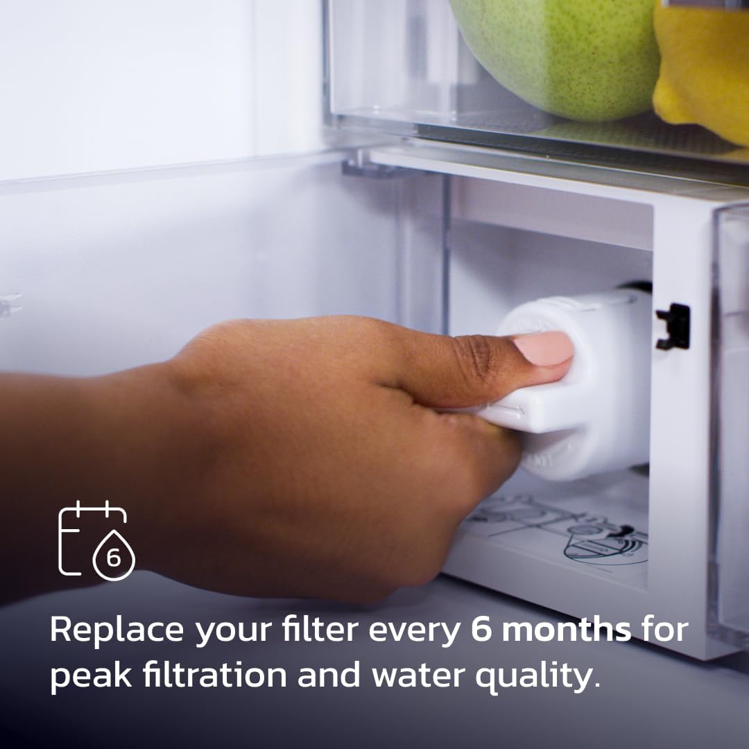 everydrop by Whirlpool Ice & Water Refrigerator Filter 2, Orange, EDR2RXD1