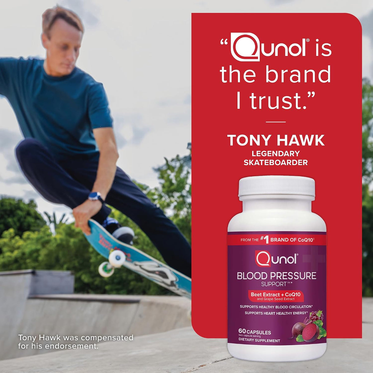 Blood Pressure Support, 3 in 1 Beets + Coq10 + Grape Seed Extract, Beet Root Capsules That Supports Healthy Blood Circulation & Heart Healthy Energy, 60 Count (Pack of 1)
