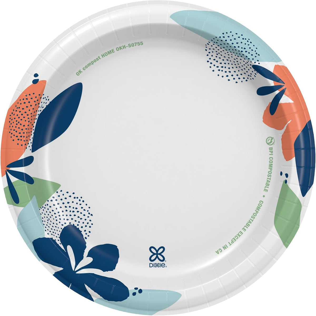Dixie Large Paper Plates 10 Inch, 150 Ct Disposable Paper Plate Pack