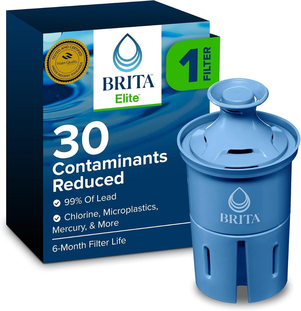 Brita Elite Replacement Water Filter, 2 Pack