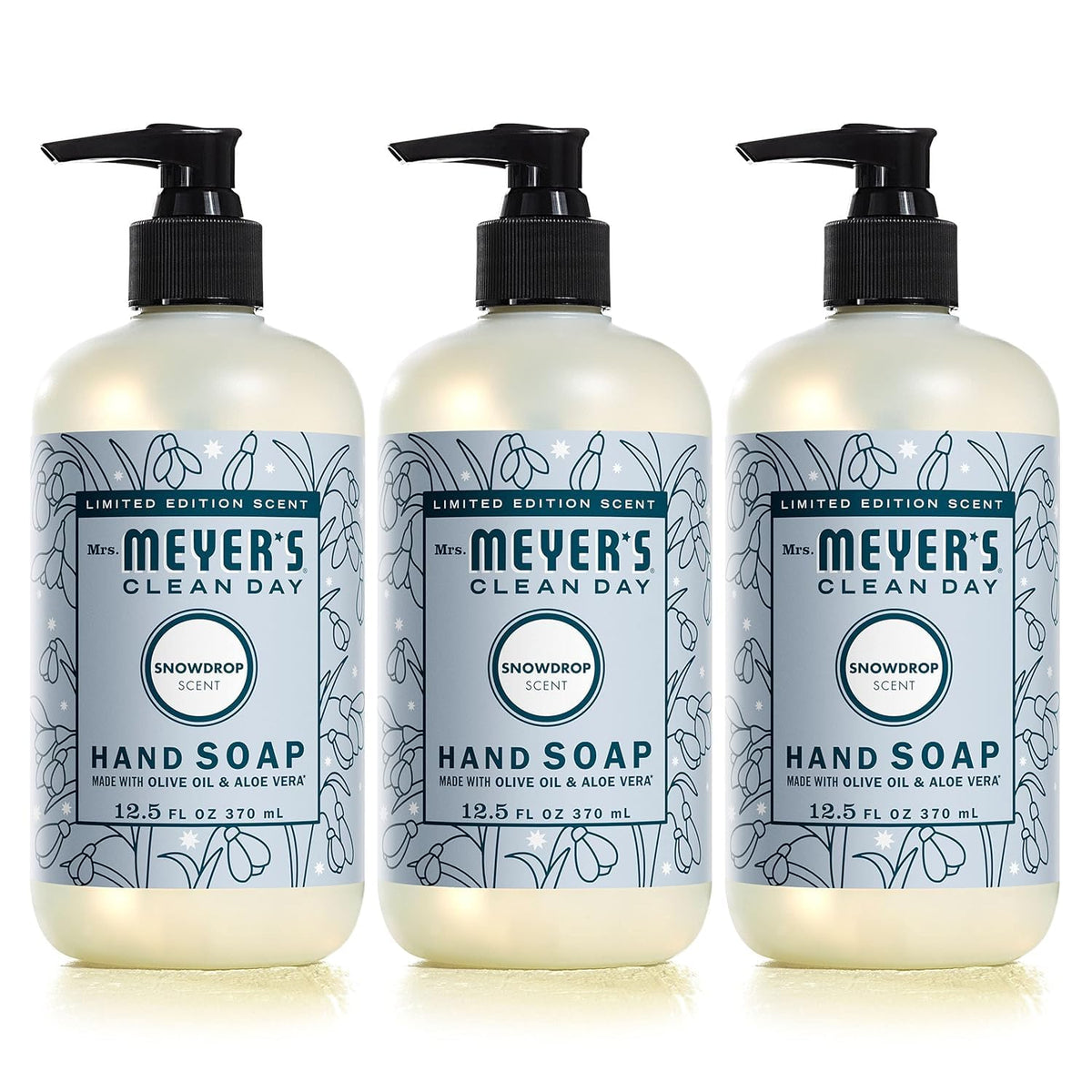 Mrs. Meyer's Clean Day, Hand Soap Refill, Lemon Verbena Scent, 33 Fl Oz