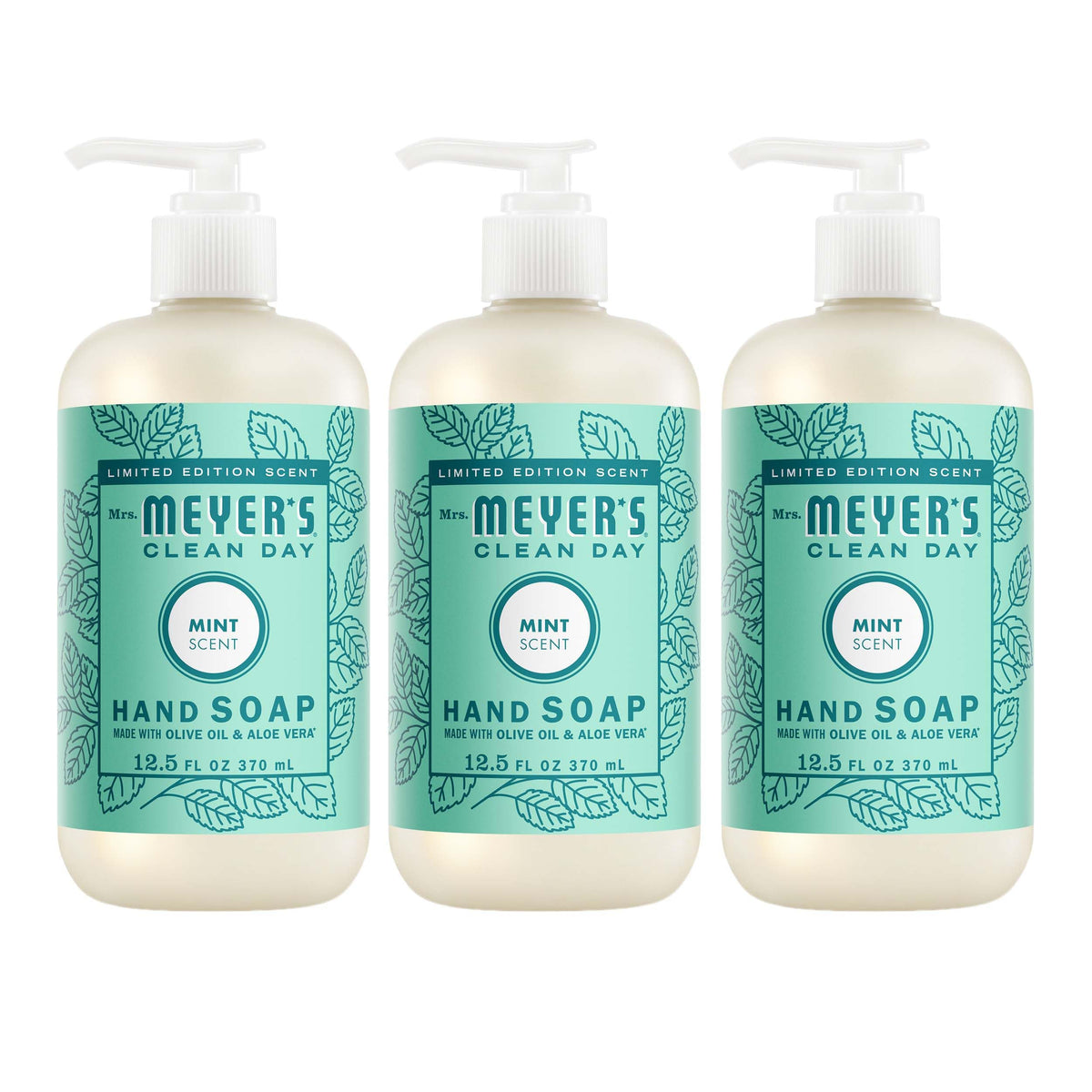 Mrs. Meyer's Clean Day, Hand Soap Refill, Lemon Verbena Scent, 33 Fl Oz
