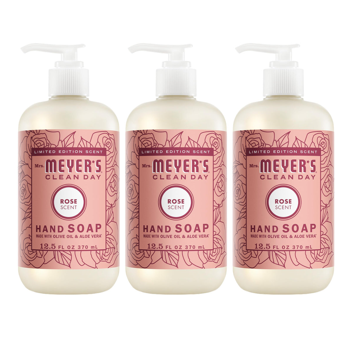 Mrs. Meyer's Clean Day, Hand Soap Refill, Lemon Verbena Scent, 33 Fl Oz