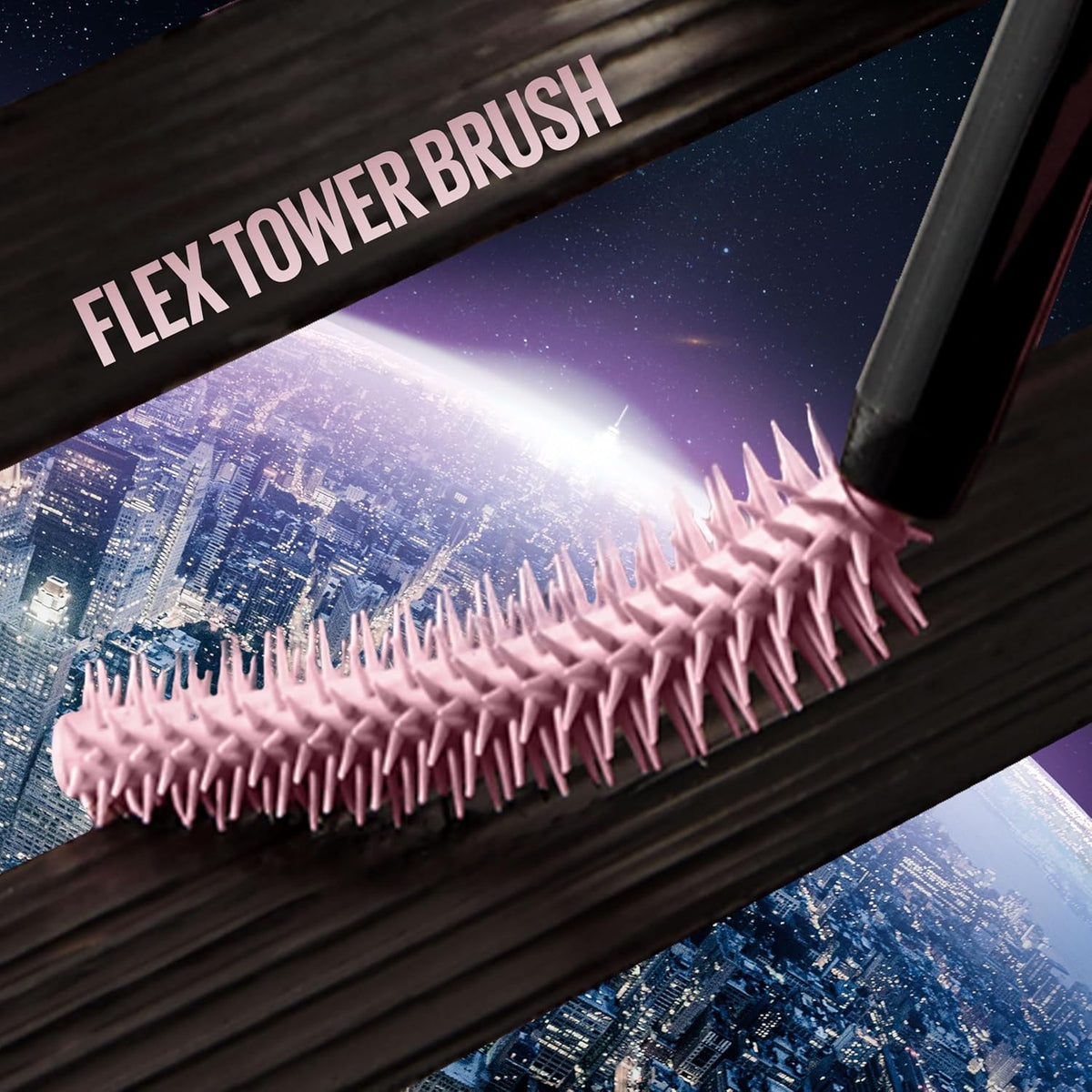 Lash Sensational Sky High Washable Mascara Makeup, Volumizing, Lengthening, Defining, Curling, Multiplying, Buildable Formula, Blackest Black, 1 Count