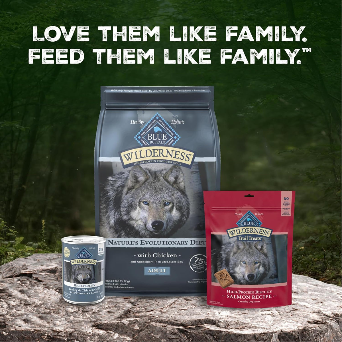 Wilderness Chicken & Wholesome Grains Adult Dry Dog Food 4.5Lb | 39G Protein, Real Chicken #1 Ingredient, Antioxidant-Rich Fruits & Veggies, High Protein to Fuel Adventures