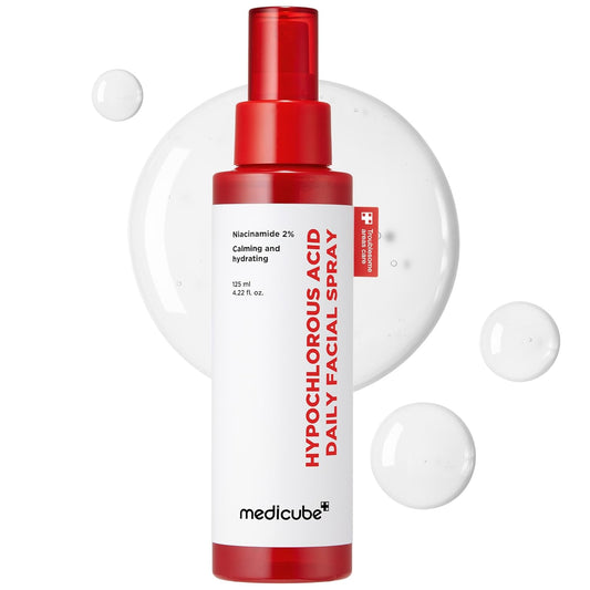 Power Soothing Spray with Hypochlorous Acid, 4.22 Fl.Oz | HOCI Facial Mist for Soothing & Calming - All Skin Types, Daily Skin Solution & Post-Sun Care, Korean Skincare, 4.22 Fl.Oz