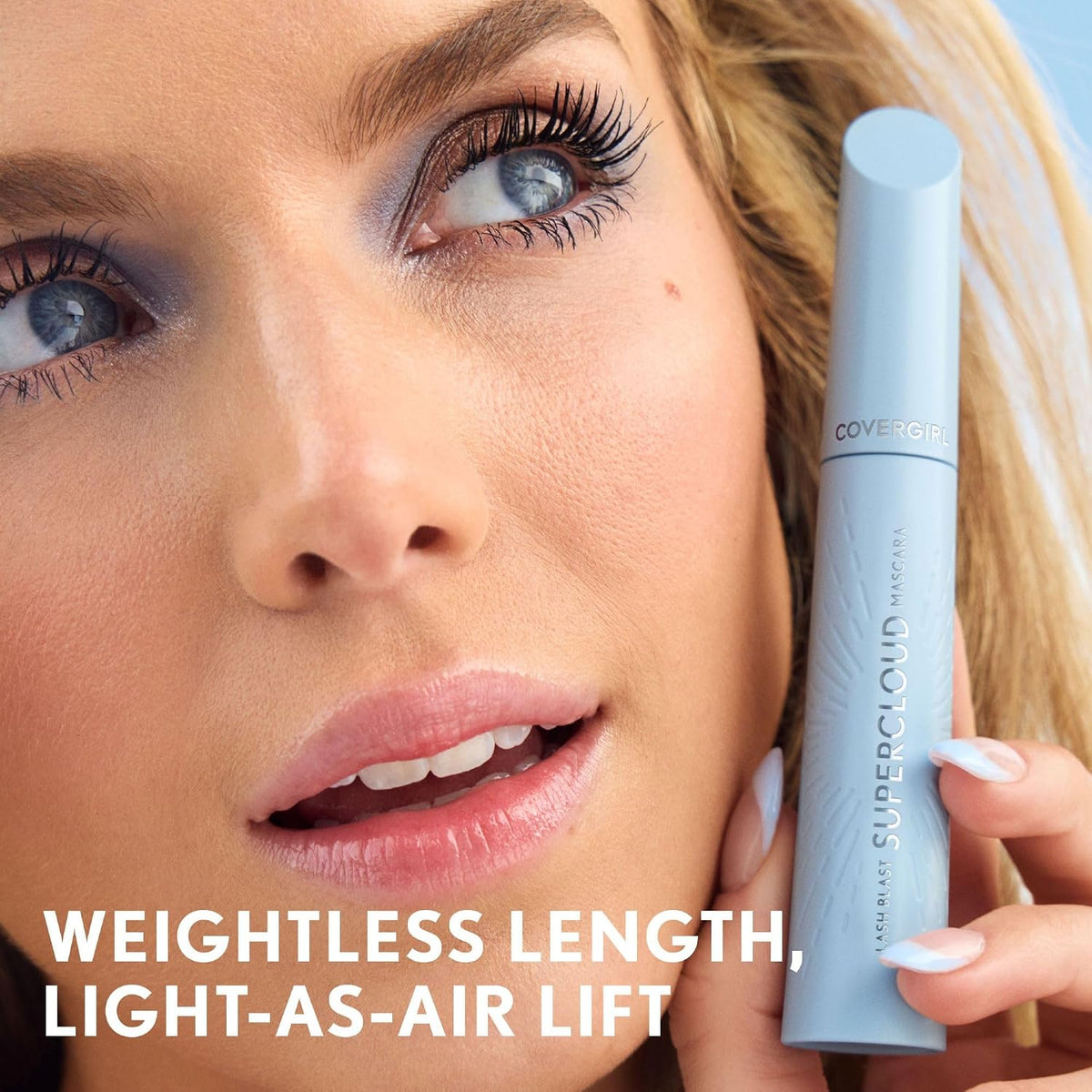 Lash Blast Supercloud, 800 Super Black, Mascara, Long-Lasting, No Clump or Smudge, Doesn'T Flake, Vegan, 0.33Oz