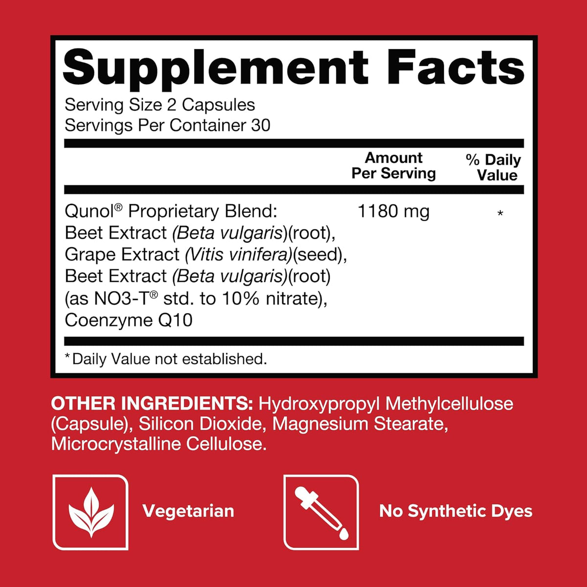 Blood Pressure Support, 3 in 1 Beets + Coq10 + Grape Seed Extract, Beet Root Capsules That Supports Healthy Blood Circulation & Heart Healthy Energy, 60 Count (Pack of 1)