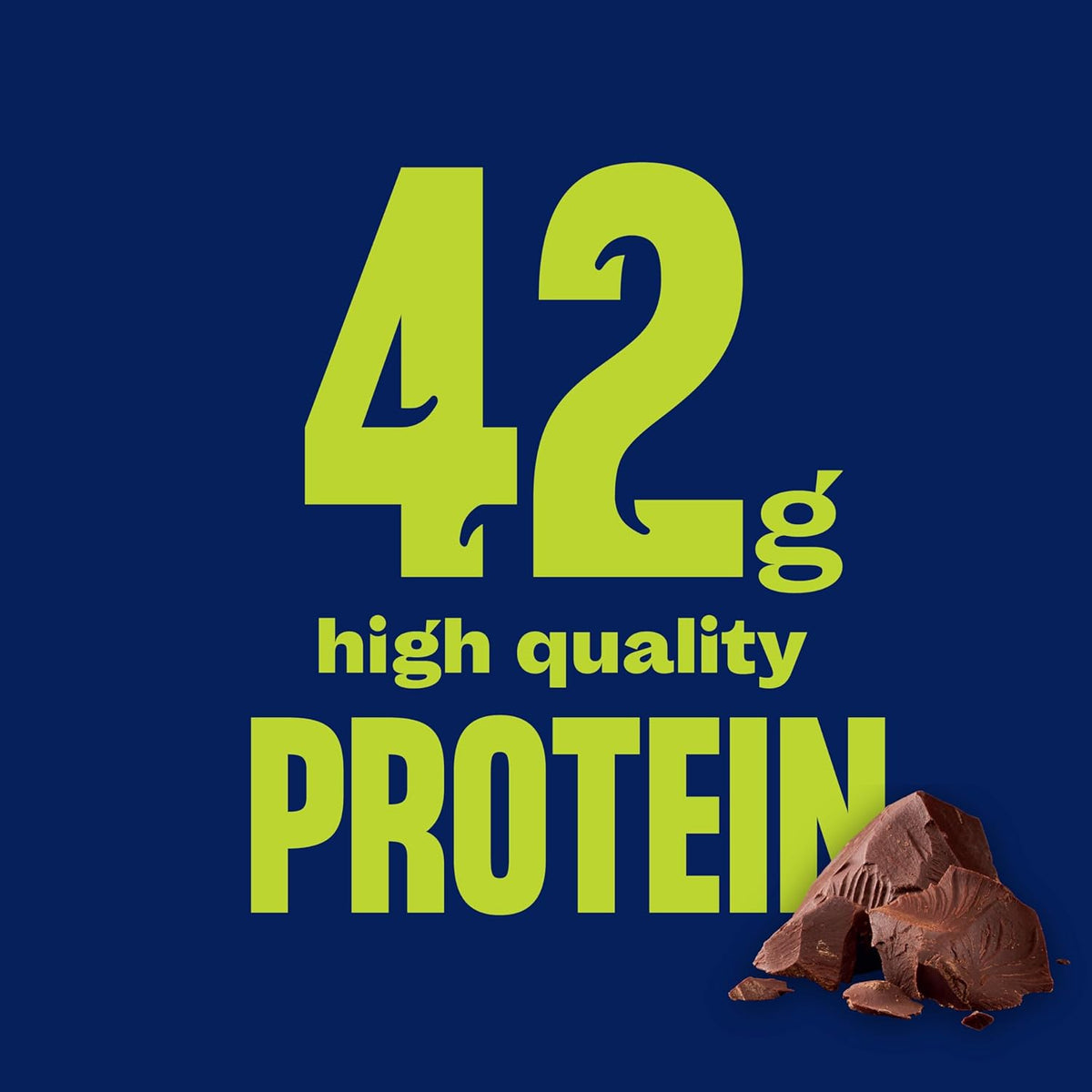 Elite High Protein Shake, Chocolate, 42G Bottle, 14Oz, 12 Pack